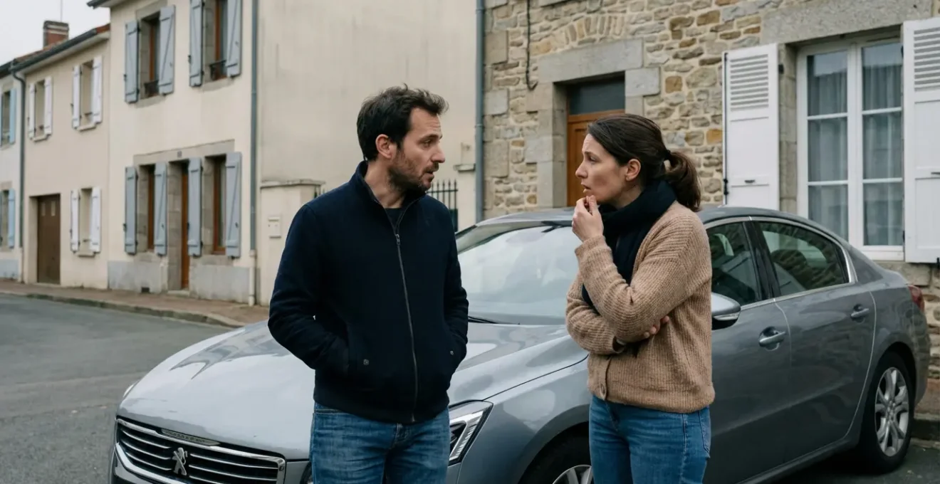 Couple évaluant les options pour réduire leur assurance automobile
